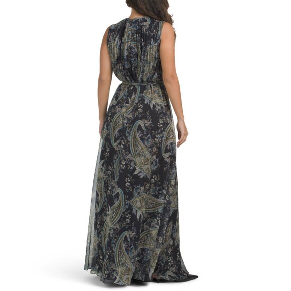 MIKAEL AGHAL BLACK MULTI Gown - Picture 2 of 2